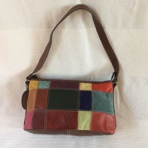 💰Multicolor small Pelle Studio leather handbagNEW