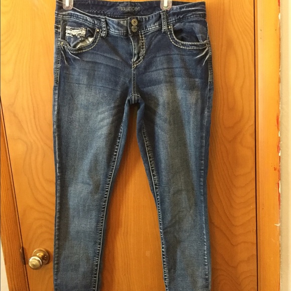 Blue jeggings
