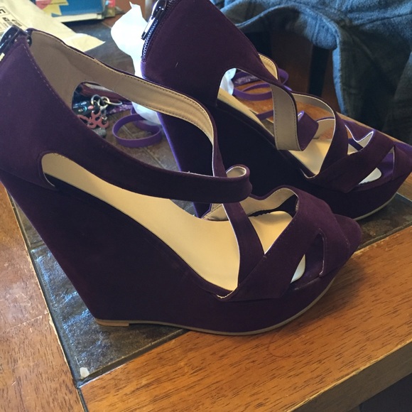 Purple wedges - Picture 2 of 2