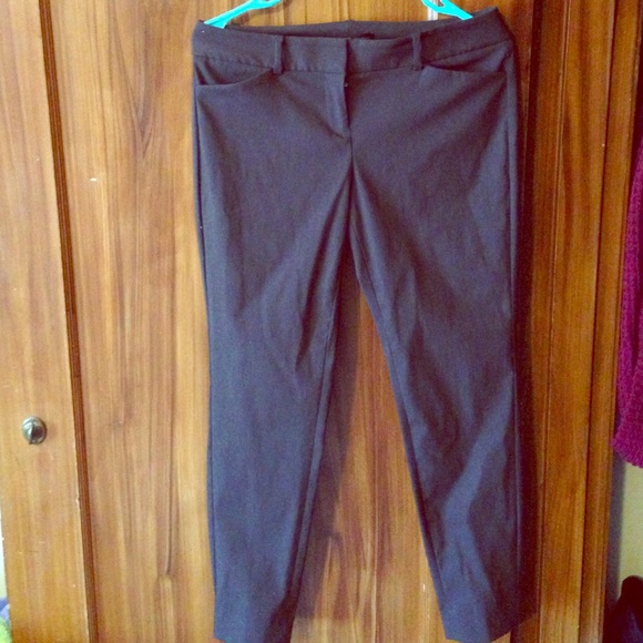 Chocolate dress pants