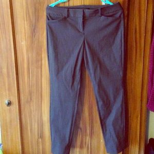 Chocolate dress pants