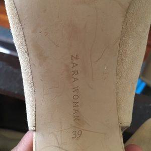 Zara Shoes - Zara tan heel sandals Zara Shoes - Zara tan heel sandals