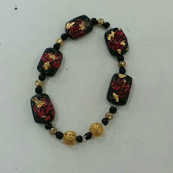 HP❤ Handmade clay beads bracelet
