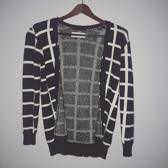 B&W Gypsy Warrior Cardigan