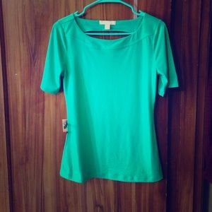 Green shirt