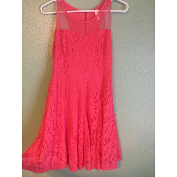 Lace Coral dress