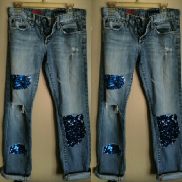 sequin patches for jeans