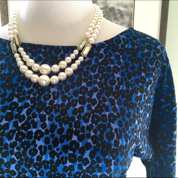 Beautiful Cheetah Print Knit Blouses - Picture 4 of 4
