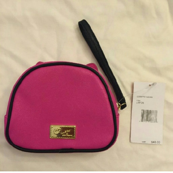 💋Luv Betsey Johnson Cosmetic with Ears - Picture 2 of 3