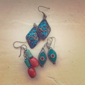 Earrings from Nepal