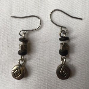 Dangle beaded earrings