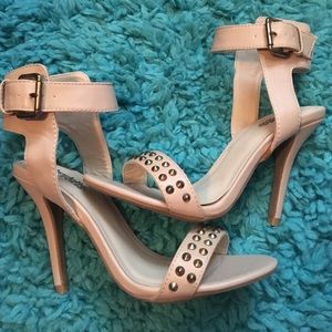 LAST CALL. Studded heels! Size 6