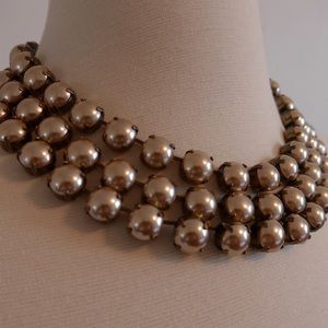 Banana Republic Three-Strand Statement Necklace