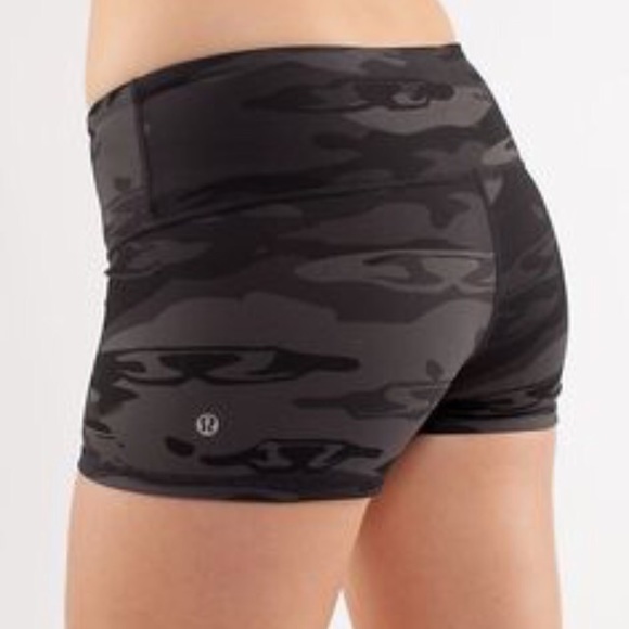 Lululemon Camouflage Shorts