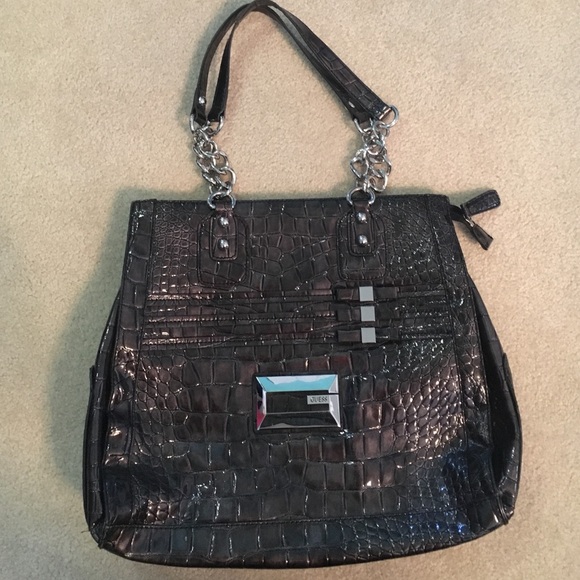 Authentic Guess Metallic Purse