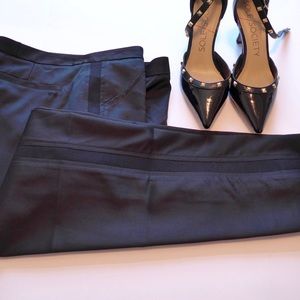 Elizabeth and James Tuxedo Cropped Zip Ankle Pants
