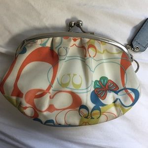 Authentic Coach coin purse