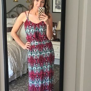 Tropical Maxi Dress