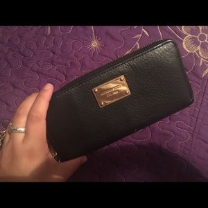 Black MK Wallet