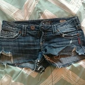 Jean shorts