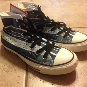 Brand New Blue Converse