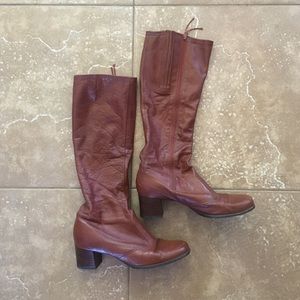 Amazing vintage leather boots