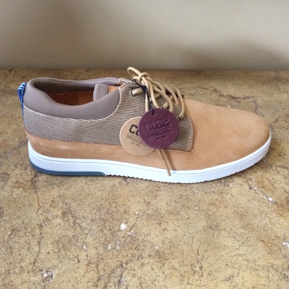Clae Nubuck Leather Sneakers Sizes 8 and 8.5
