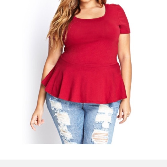 Black sweetheart peplum