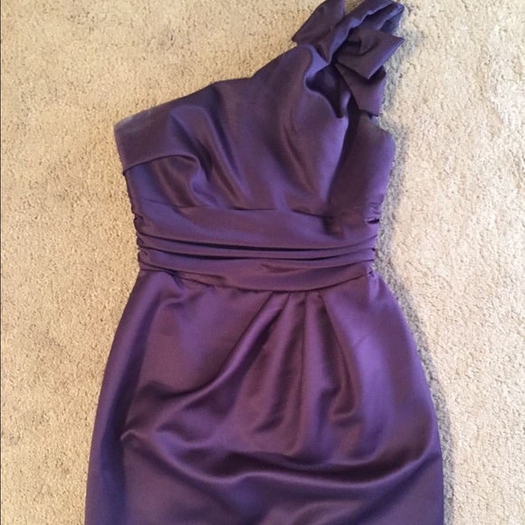 David's Bridal formal dress- color is plum