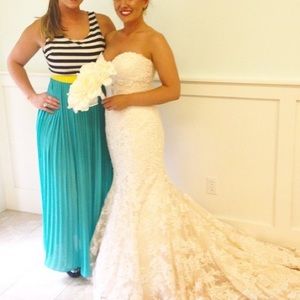 Boutique Maxi Dress - super cute & only worn once!