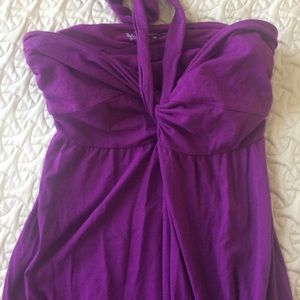 Victoria's Secret bra top maxi dress