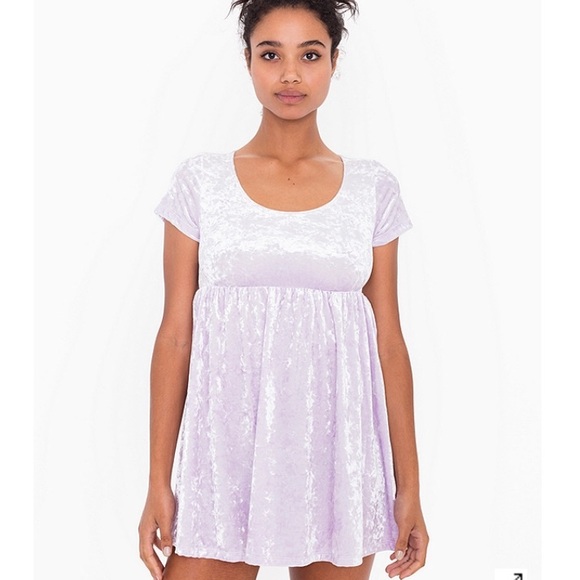 AA Babydoll Velvet Dress