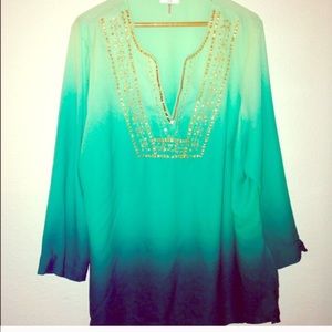 Gorgeous Metro7 ombré tunic
