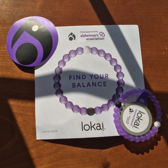 Purple limited edition (sold out) lokai bracelet-M