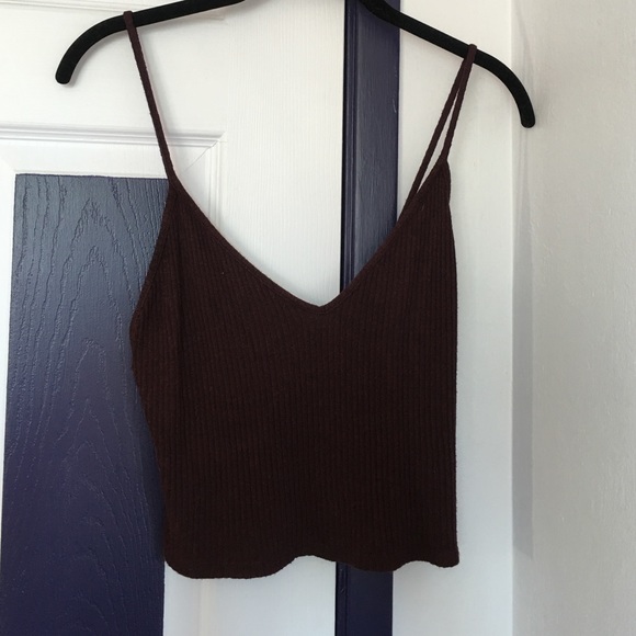Knit crop top