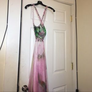 enchanted forest prom dresses