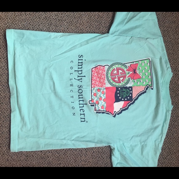 Simply Southern GA, mint T-shirt