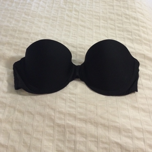 Black Victoria's Secret Strapless Bra 32B