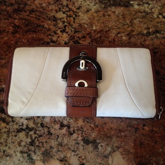 ! Authentic Coach leather wallet.