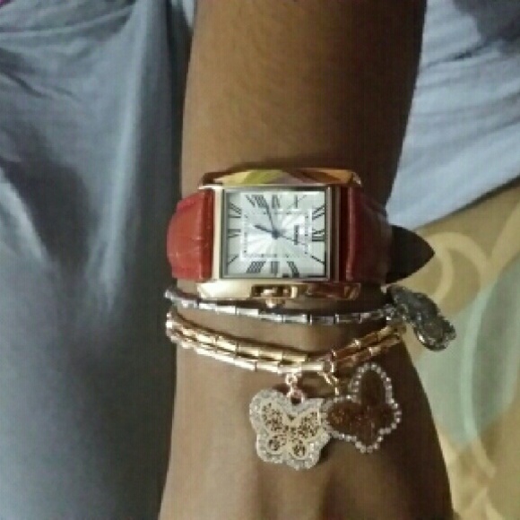 SALE!!! Three HQ Crystal Bracelets ~Butterflies - Picture 2 of 3