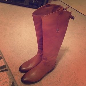 Authentic leather boots. Size 9 1/2