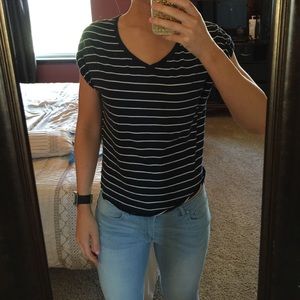 Hollister partial crop top