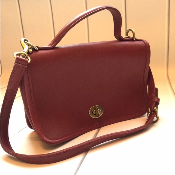 Vintage Red Coach bag