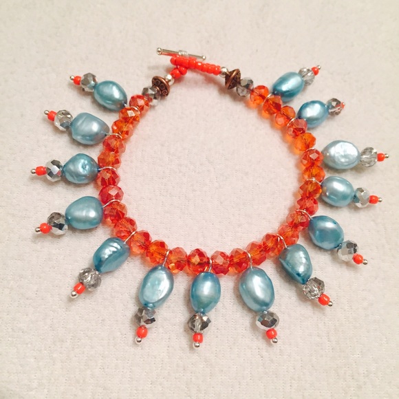 Love The Oceans Bracelet&earrings - Picture 1 of 4