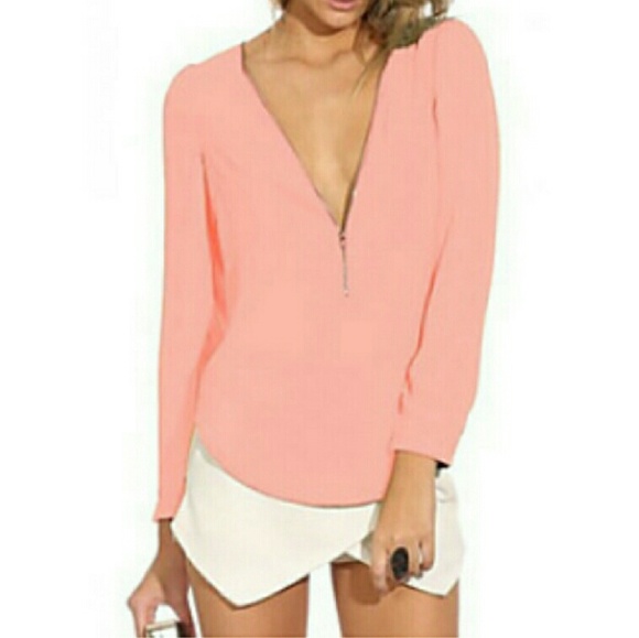 Tops - 🍁SALE🍁💥LAST ONE! Stylish Zip Up Top💥