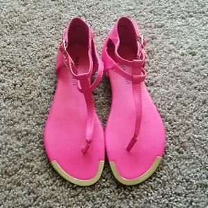 Hot pink Madden Girl sandals