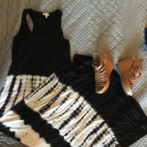 Tie dye charming Charlie maxi