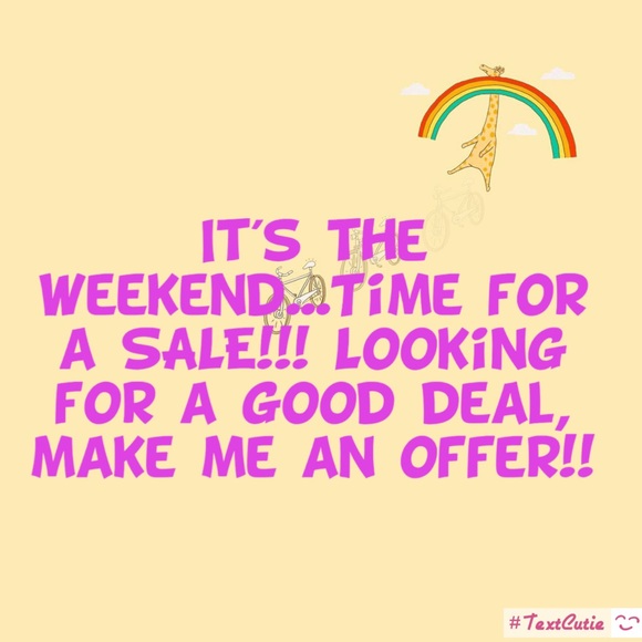 Make me an offer 😊😊