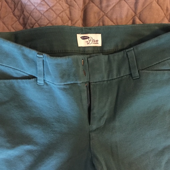 Teal old navy diva capris