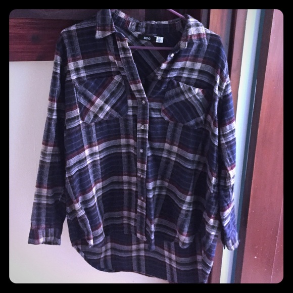 "Boyfriend" style flannel from Urban Outfitters